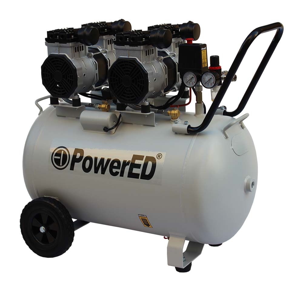 COMPRESSOR SILENCIOSO 100L 4HP 8BAR PWB100ST POWERED