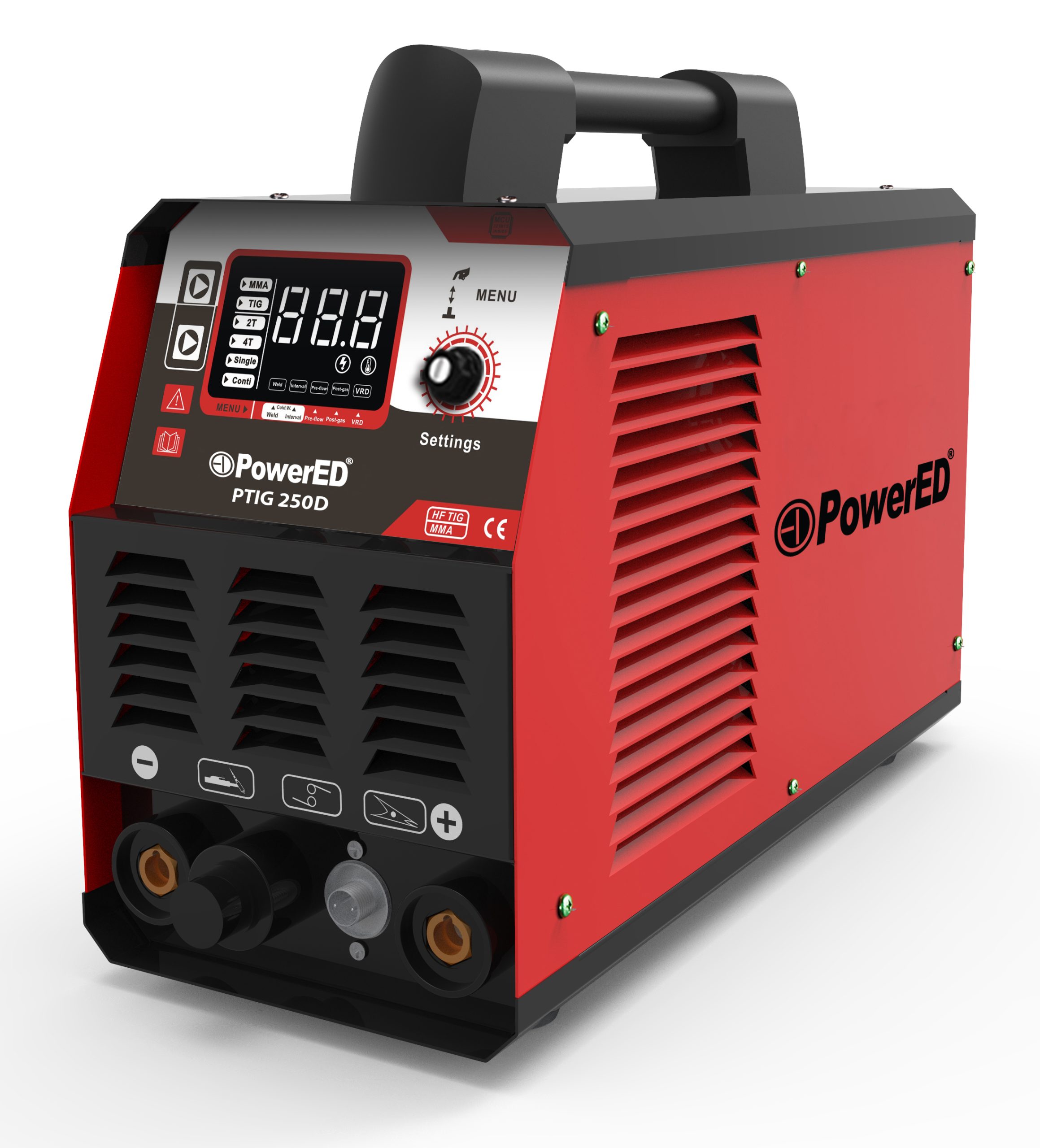 APARELHO SOLD.INVERTER DC TIG/MMA POWERED PTIG250D 1PH 220V