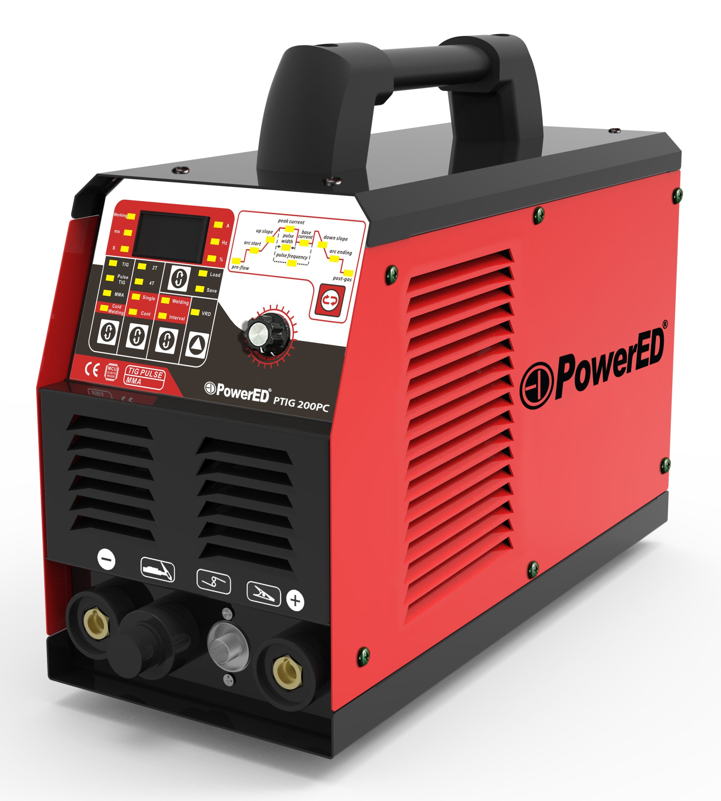 APARELHO SOLD.INVERT. DC TIG/MMA POWERED PTIG200PC 1PH 220V